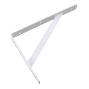 494W-12-B 12IN WHT. BRACKET SH