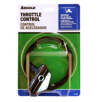 Arnold SL-305 Throttle Control Knob, Universal, Black, For: Most Walk Behind Lawnmowers