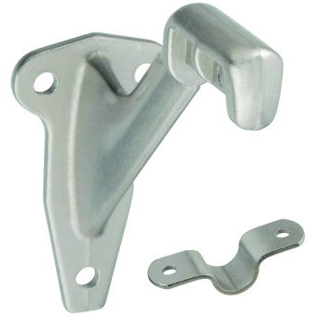 National Hardware N830-132 Handrail Bracket, Die-Cast Zinc, Satin Nickel