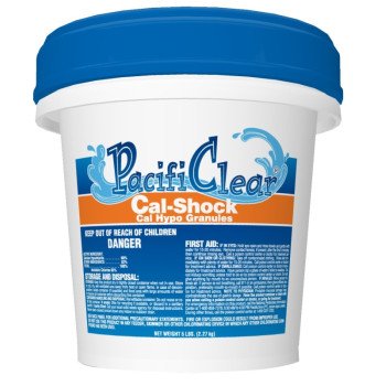 PacifiClear F022005040PC Cal-Shock Pool Chemical, 5 lb Pail, Granular