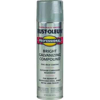 Rust-Oleum 7584838 Galvanizing Compound Paint, Bright Gray, 20 oz