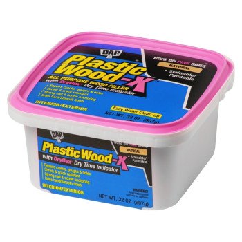 DAP 7079800543 Wood Filler, Paste, Musty, Natural, 32 oz