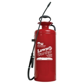 Chapin 31430 Compression Sprayer, 3 gal Tank, Steel Tank, 42 in L Hose