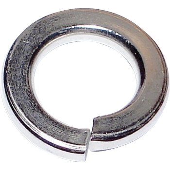 Midwest Fastener 50722 Split Lock Washer, 7/16 in ID, 0.776 in OD, 0.109 in Thick, Zinc, Zinc, 2 Grade