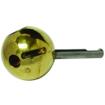 Plumb Pak PP808-72LF Replacement Faucet Ball, Brass, For: Delta Model 70 Faucets