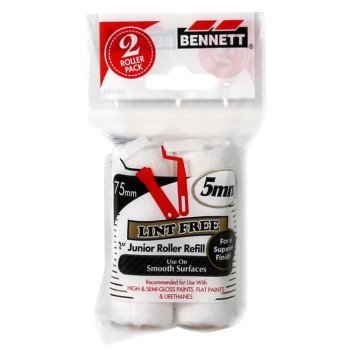 Bennett JR P RFL Roller Refill, 5 mm Thick Nap, 75 mm L