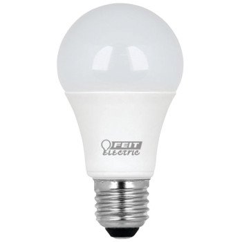 Feit Electric A800/830/10KLED/10 LED Bulb, General Purpose, A19 Lamp, 60 W Equivalent, E26 Lamp Base, Warm White Light