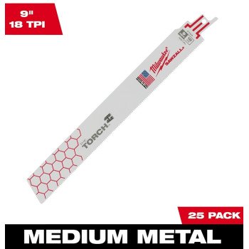 Milwaukee 48-00-8788 Blade, 1 in W, 9 in L, 18 TPI