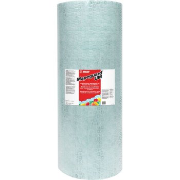 Mapei Mapeguard UM 2850930 Underlayment Membrane, 323 sq-ft Coverage Area, 98.4 ft L, 39.4 in W, 1/64 in Thick