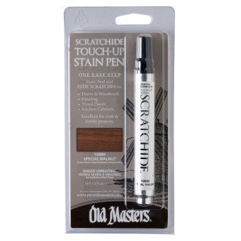 Old Masters Scratchide 10080 Touch-Up Pen, Special Walnut, Liquid, 0.5 oz