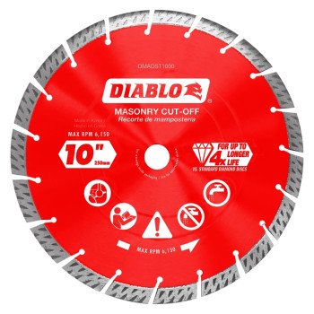 DMADST1000 DISC CUT-OFF 10IN  