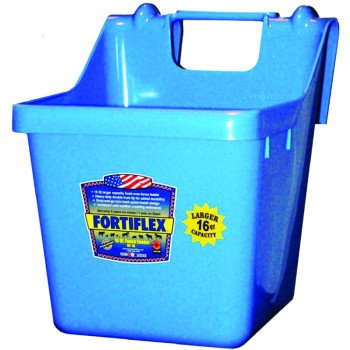 Fortex-Fortiflex 1301640 Bucket Feeder, Fortalloy Rubber Polymer, Sky Blue