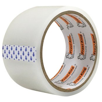 Frost King T94H Weatherseal Tape, 2 in W, 25 ft L, Plastic, Clear