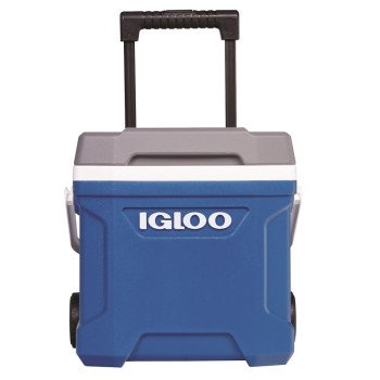 Igloo 34825 Hard Cooler, 16 qt Cooler, Polyethylene, Indigo Blue/Meteorite