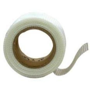 Hyde 18454 Fiberglass Tape, 65 ft L, 2 in W, White