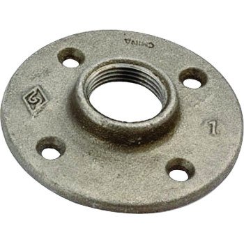 ProSource 27-11/2B Floor Flange, 1-1/2 in, 4.6 in Dia Flange, FIP, 4-Bolt Hole, 0.31 inch (8 mm) Dia Bolt Hole