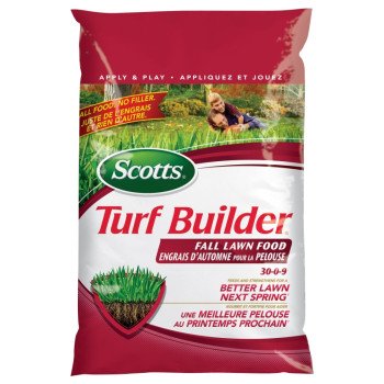 Scotts Turf Builder 3217 Seed Starter Fertilizer, 10.5 kg Bag, Granular, 32-0-10 N-P-K Ratio