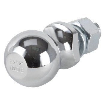 Vulcan HBB11 Hitch Ball, 2-5/16 in Dia Ball, 1 in Dia Shank, 6,000 lb Gross Towing