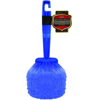 SM Arnold SELECT 25-615 Washing Brush, 2 in L Trim, 9-1/2 in OAL, Polypropylene Trim, Blue Handle