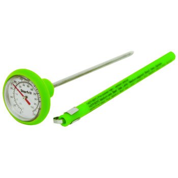 Starfrit 093807 003 0000 Thermometer, 0 to 220 deg F, Green