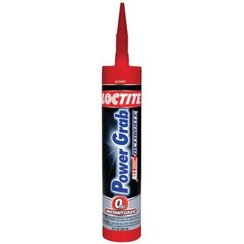 Loctite 1989550 Construction Adhesive, White, 9 oz Cartridge