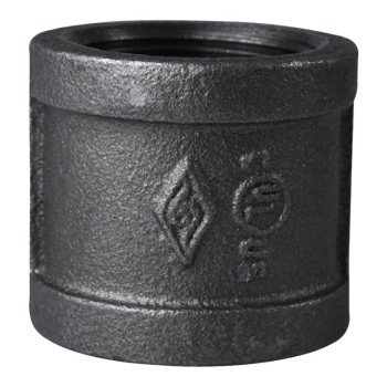 ProSource B220 32 Pipe Coupling, 1-1/4 in, FIP, Steel, SCH 40 Schedule, 300 psi Pressure