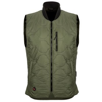 MWJ18M17-21-04 VEST MEN OLIVE 