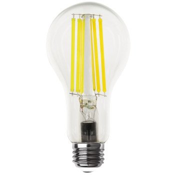 Feit Electric OM150DM/CL/830/FIL LED Bulb, General Purpose, A21 Lamp, 150 W Equivalent, E26 Lamp Base, Clear