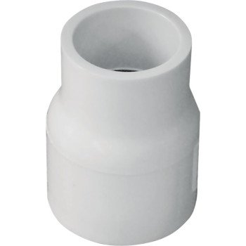 IPEX 435760 Reducing Pipe Coupling, 1 x 3/4 in, Socket, White, SCH 40 Schedule