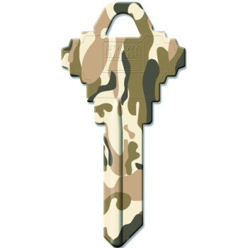 Hy-Ko 16010SC1-06 Key Blank, Solid Brass