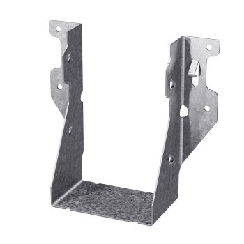 Simpson Strong-Tie LUS Series LUS26-2 Joist Hanger, 4-15/16 in H, 2 in D, 3-1/8 in W, Steel, Galvanized, Face