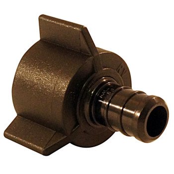 Apollo PXPAF1212S5PK Swivel Pipe Adapter, 1/2 in, Barb x FPT, Poly Alloy, 200 psi Pressure