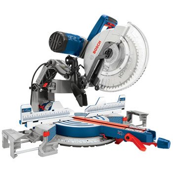 Bosch GCM12SD Miter Saw, 12 in Dia Blade, 3-1/2 in Cutting Capacity, 3800 rpm Speed, 52, 60 deg Max Miter Angle