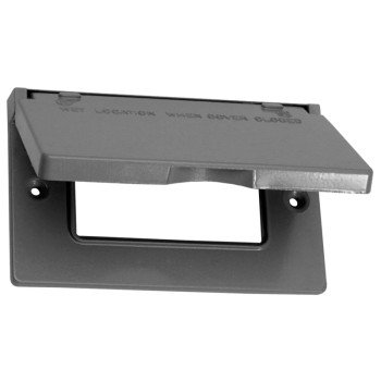 BWF 511H-1 Cover, Metal, Gray, Powder-Coated