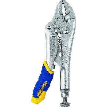 Irwin Fast Release Series 09T Locking Plier, 5 in OAL, 1-1/8 in Jaw Opening, Ergonomic Handle, 3/8 in W Jaw