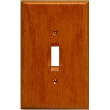 4-430T HONEY OAK WALLPLATE 1-G