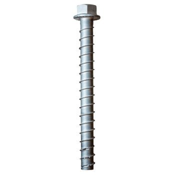 Simpson Strong-Tie Titen HD THD50600H4SSF1 Heavy-Duty Screw Anchor, 1/2 in Dia, 6 in L, Stainless Steel, Zinc Plated