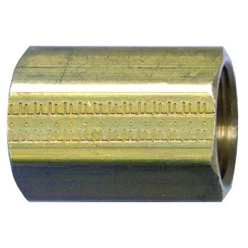 103-B  1/4IN COUPLING BRASS   