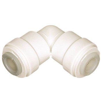 Watts PL-3032 Tube Elbow, 1/2 in, 90 deg Angle, Plastic, 150 psi Pressure