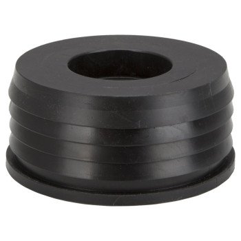 ProSource 44U-205 Hub Donut, 4 x 2 in, PVC, Black