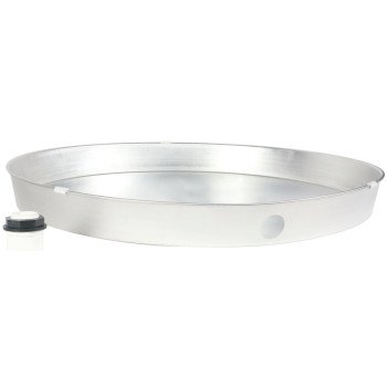 Camco USA 20810 Recyclable Drain Pan, Aluminum, For: Gas or Electric Water Heaters