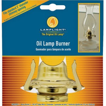 Lamplight 31507 Oil Lamp Burner, Steel