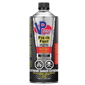 VP Racing Fuels Fix-It-Fuel 66351 Small Engine Fuel, Aromatic Hydrocarbon, 1 qt Bottle