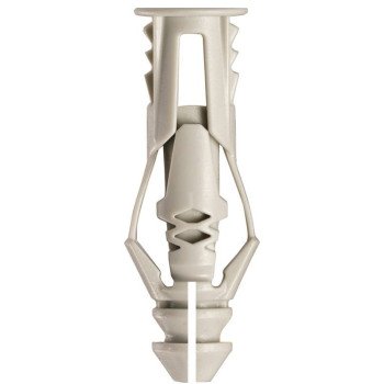 COBRA ANCHORS 171M Wall Anchor, Polyethylene, 35 lb