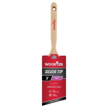 Wooster 5221-3 Paint Brush, 3 in W, 2-15/16 in L Bristle, Polyester Bristle, Sash Handle