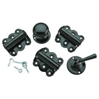 National Hardware V1771 Series N100-014 Kit, Steel, Black