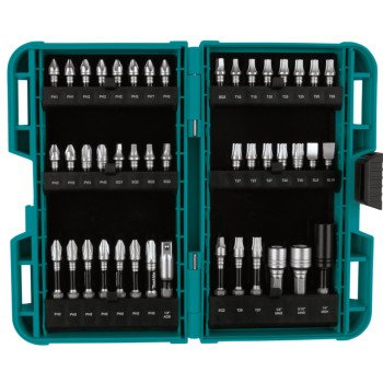 Makita Impact XPS E-01650 Impact Bit Set, 45-Piece, Steel