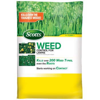 Scotts 49801C Weed Control, Solid, Spreader Application, 14 lb Bag