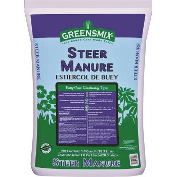 Greensmix WGM13204 Steer Manure, 1 cu-ft