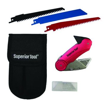 SUPERIOR TOOL 37519 Plumber Knife Kit